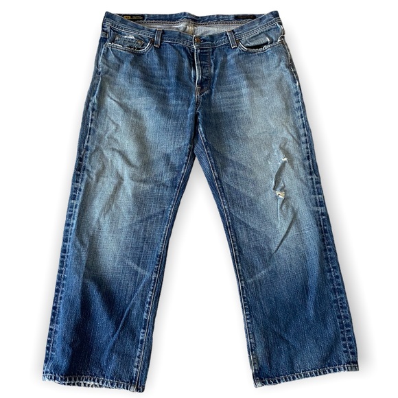 Evans CITIZENS OF HUMANITY Relaxed Button Fly 606 Jeans - Picture 1 of 8